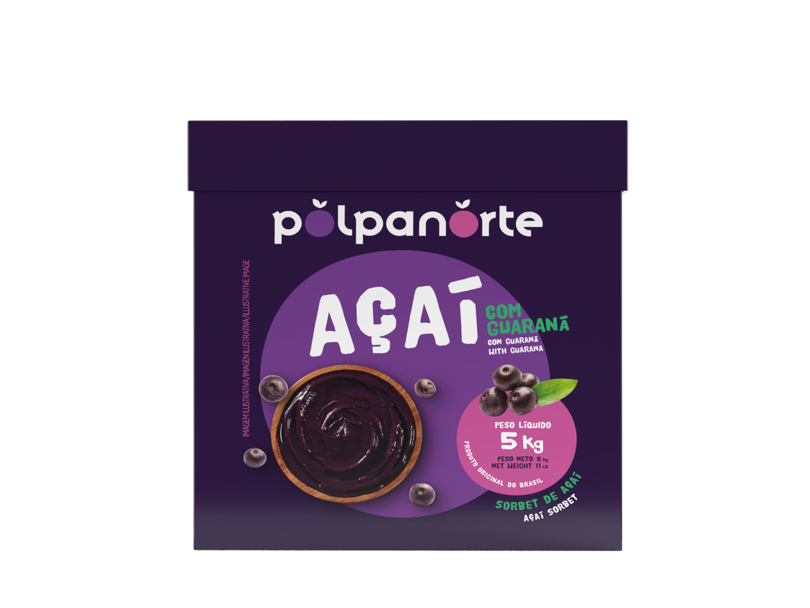 SORVETE AÇAI + GUARANÁ 5KG