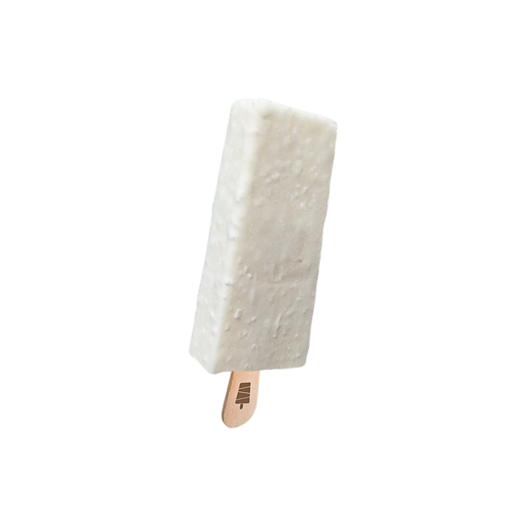 PICOLÉ DE TAPIOCA COM LEITE CONDENSADO